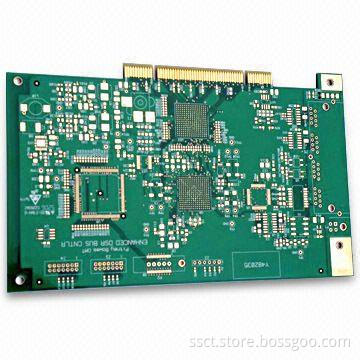 Multilayer PCBs with ENIG Plus Gold Plating Surface Finishing and High Tg Material